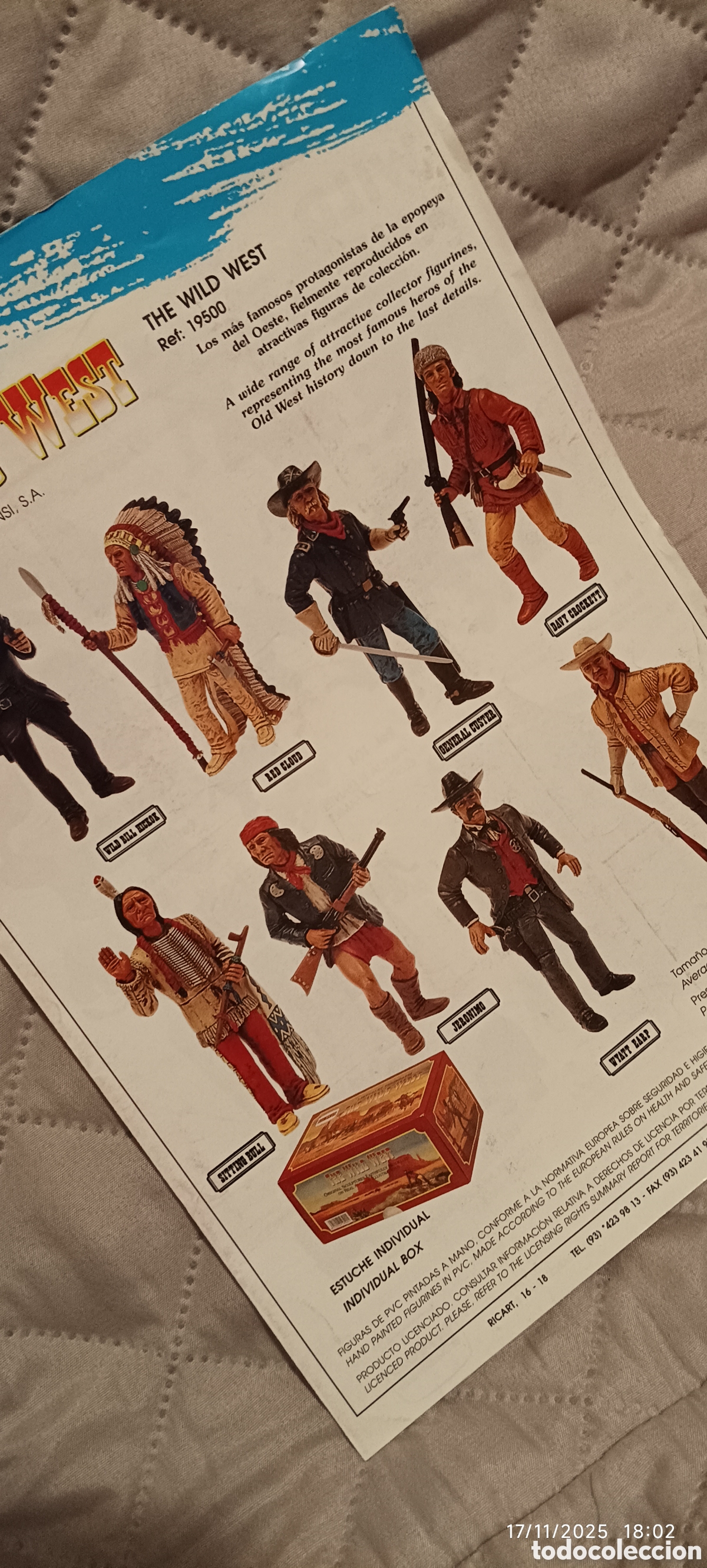 Jouets Anciens: Catalogo Yolanda Comansi Wild west