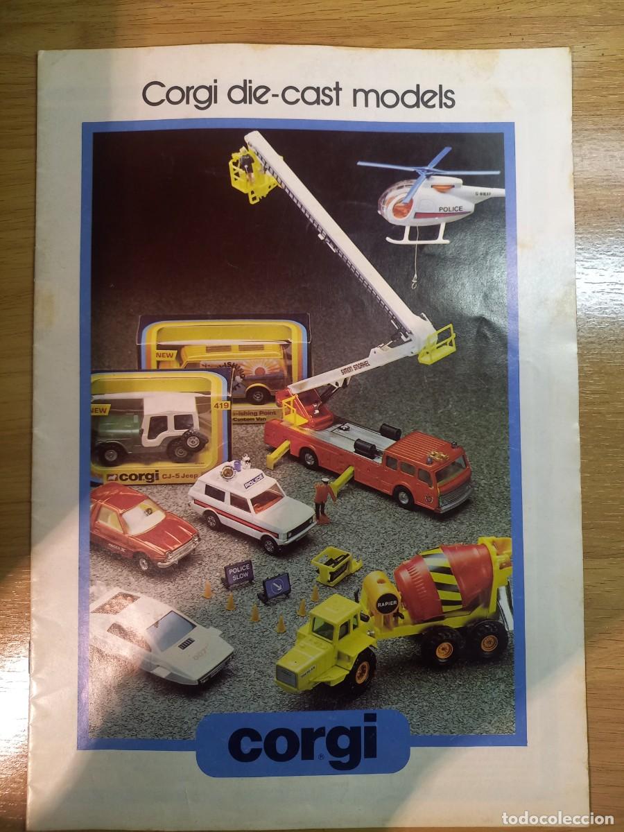 Juguetes antiguos: CAT&Aacute;LOGO CORGI DIE-CAST MODELS 1977. - Foto 1