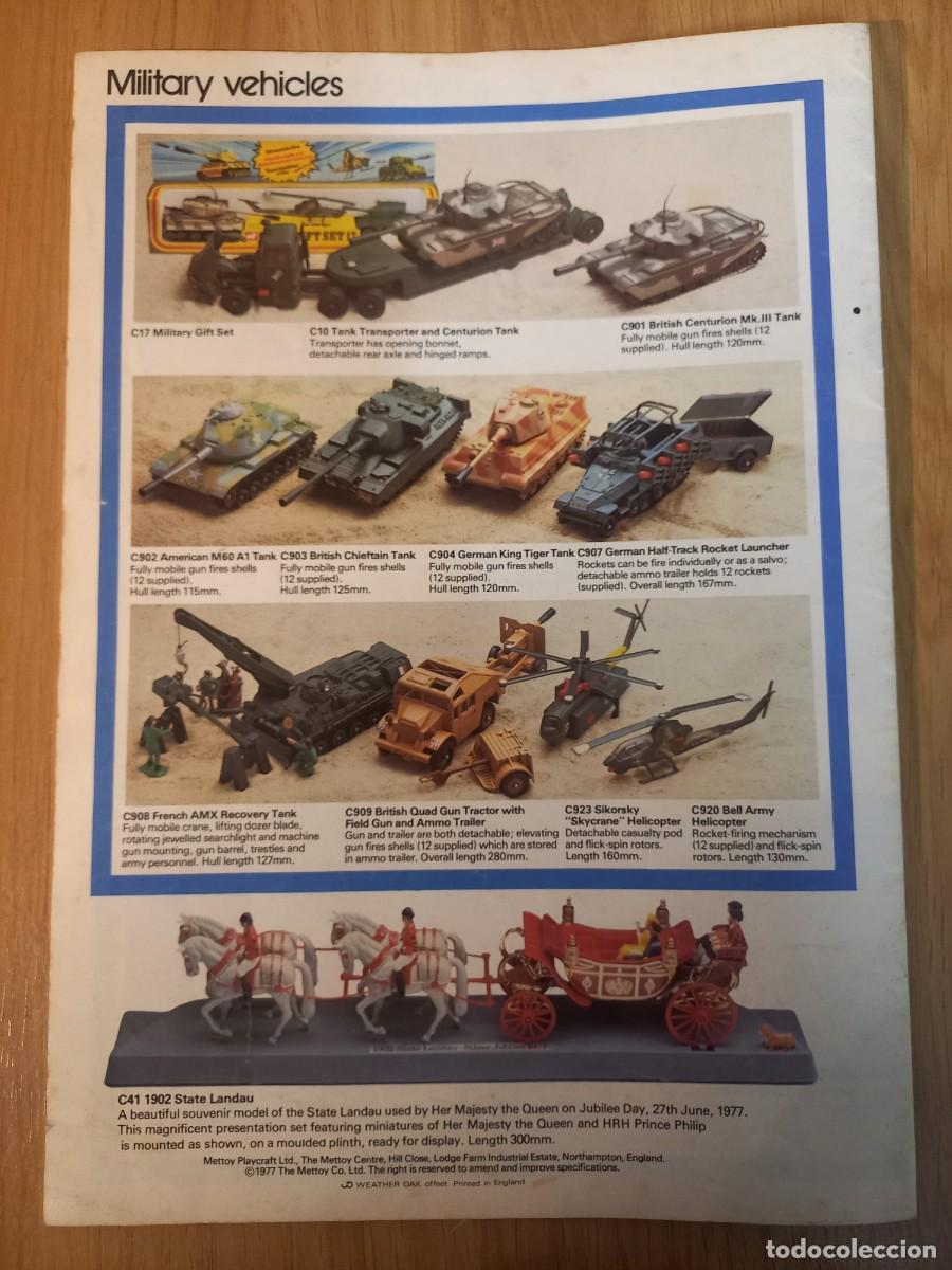 Juguetes antiguos: CAT&Aacute;LOGO CORGI DIE-CAST MODELS 1977. - Foto 4