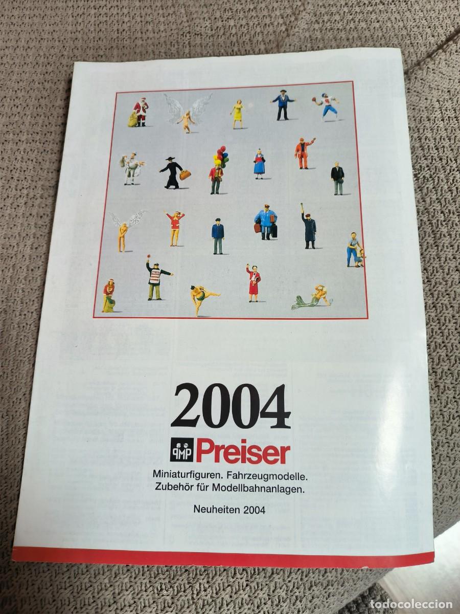 Juguetes antiguos: CAT&Aacute;LOGO DE TRENES Y ACCESORIOS PREISER 2004 - Foto 1