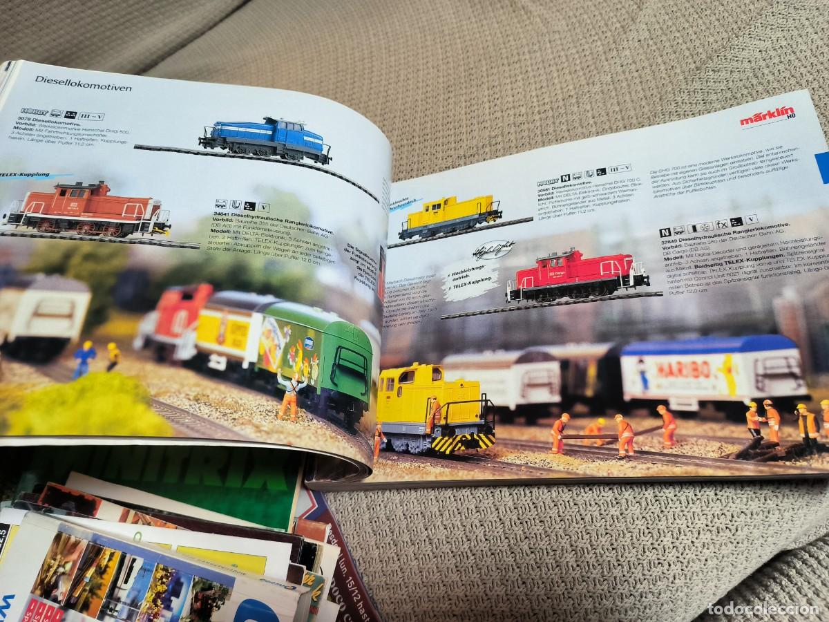 Juguetes antiguos: CAT&Aacute;LOGO DE TRENES Y ACCESORIOS MARKLIN 2000/1 - Foto 5