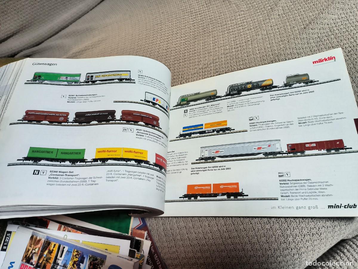 Juguetes antiguos: CAT&Aacute;LOGO DE TRENES Y ACCESORIOS MARKLIN 2000/1 - Foto 7