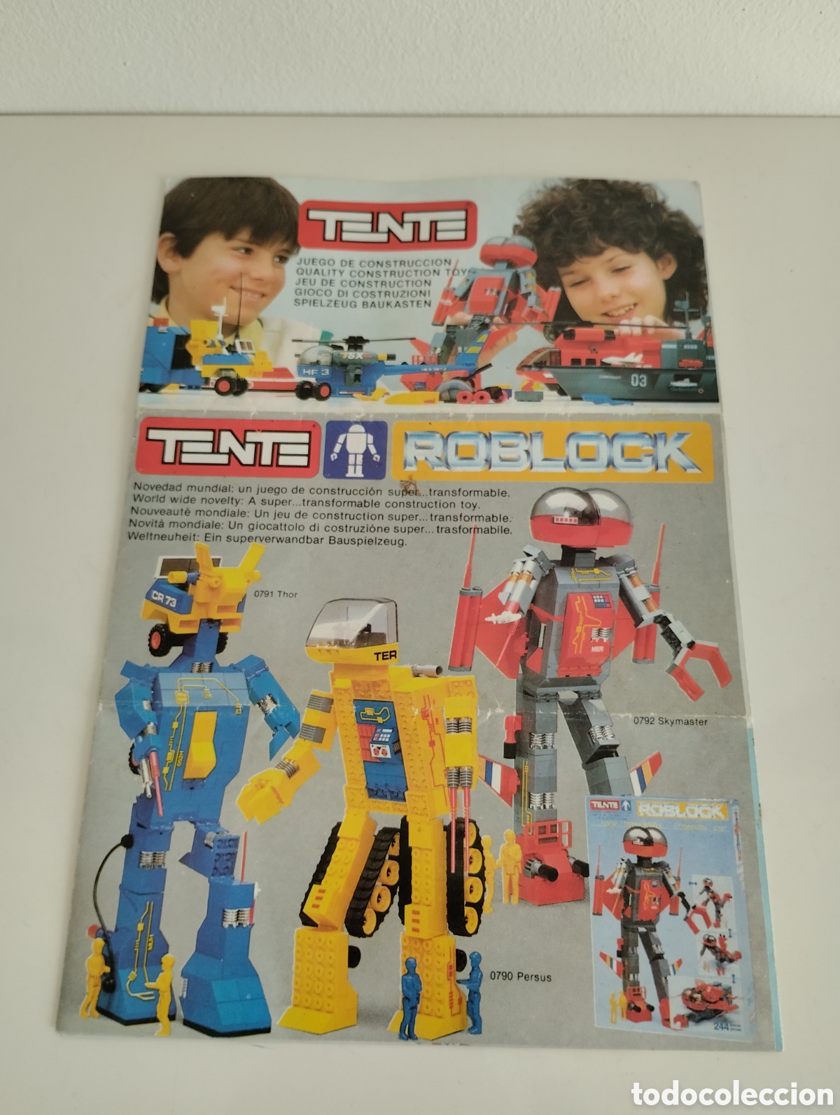Juguetes antiguos: Mini Catalogo Tente. - Foto 1