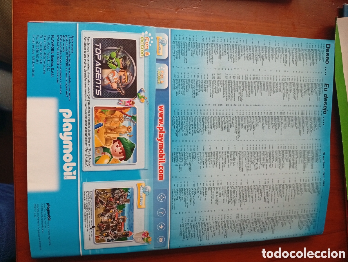 Juguetes antiguos: CATALOGO PLAYMOBIL 2011 - Foto 2