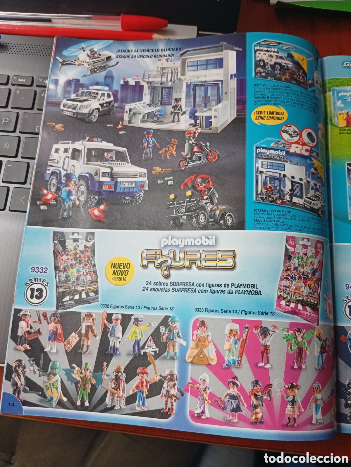 Juguetes antiguos: CATALOGO PLAYMOBIL 2018 - Foto 3