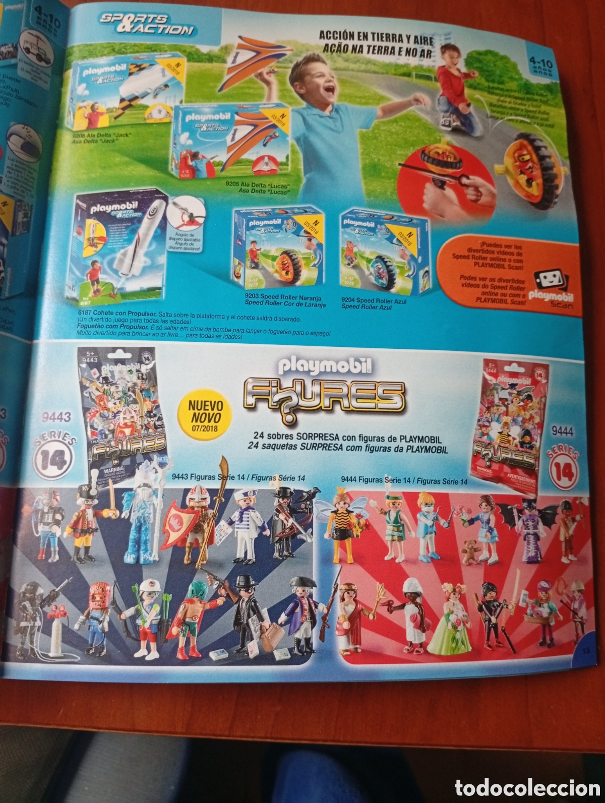 Juguetes antiguos: CATALOGO PLAYMOBIL 2018 - Foto 4