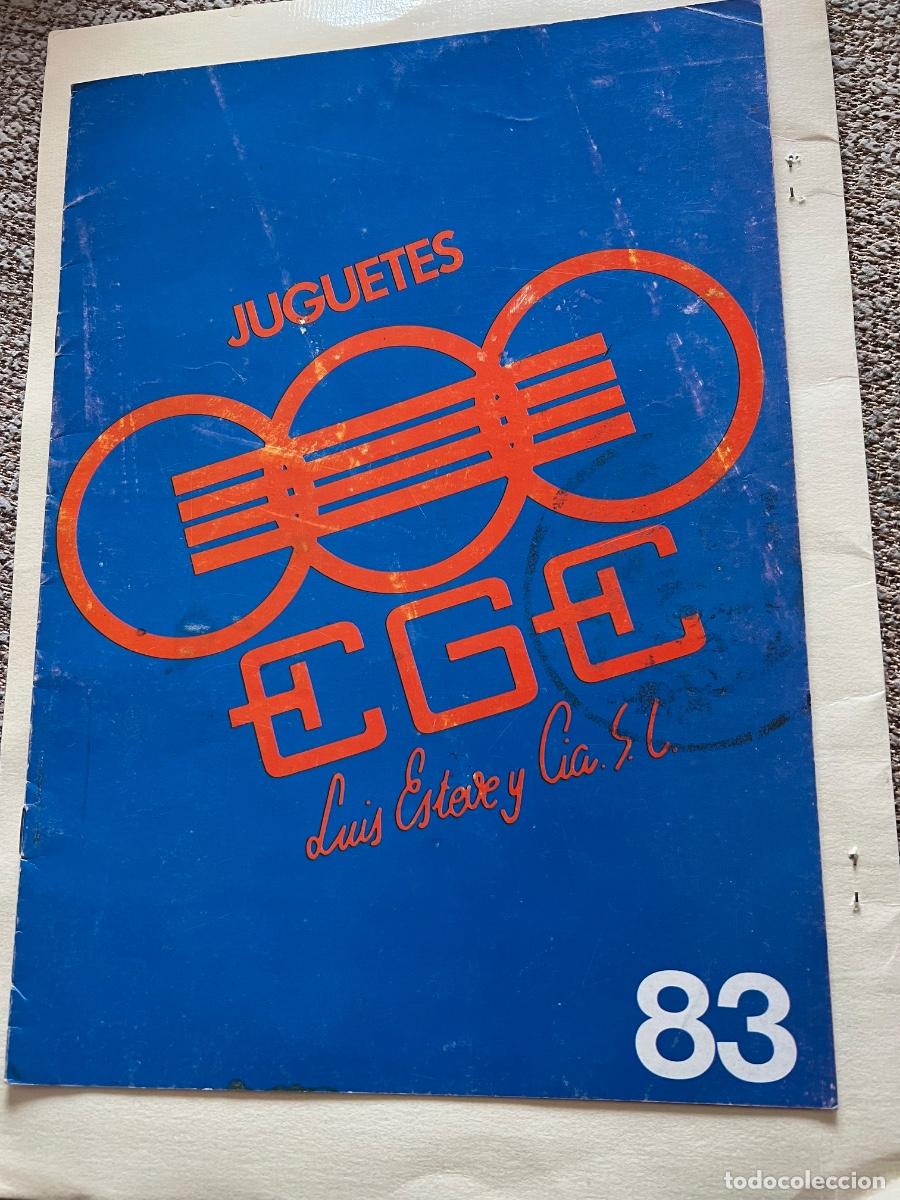 Juguetes antiguos: EGE 1983 CATALOGO ORIGINAL - Foto 1