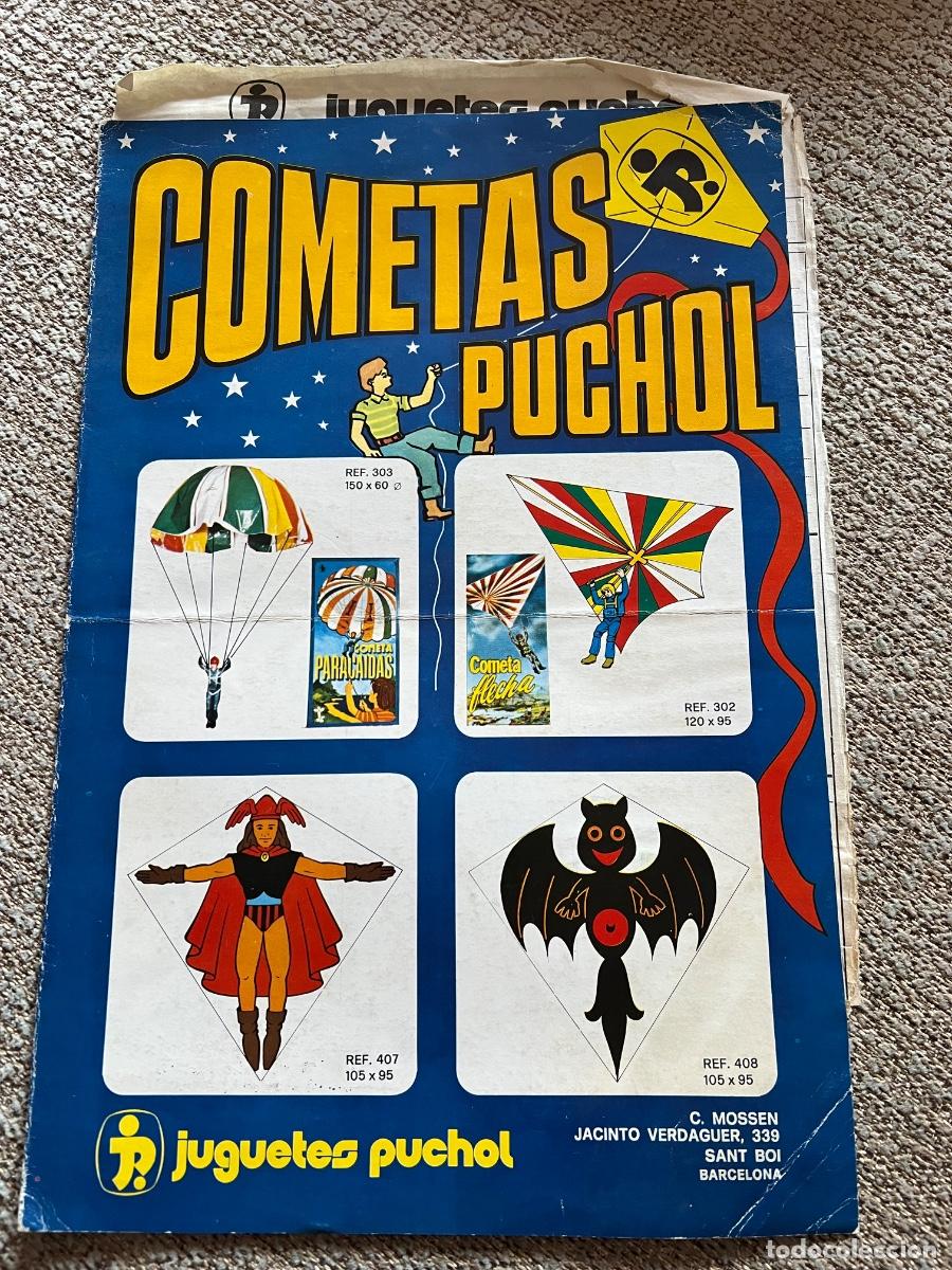 Juguetes antiguos: COMETAS PUCHOL 1978 CATALOGO ORIGINAL - Foto 1