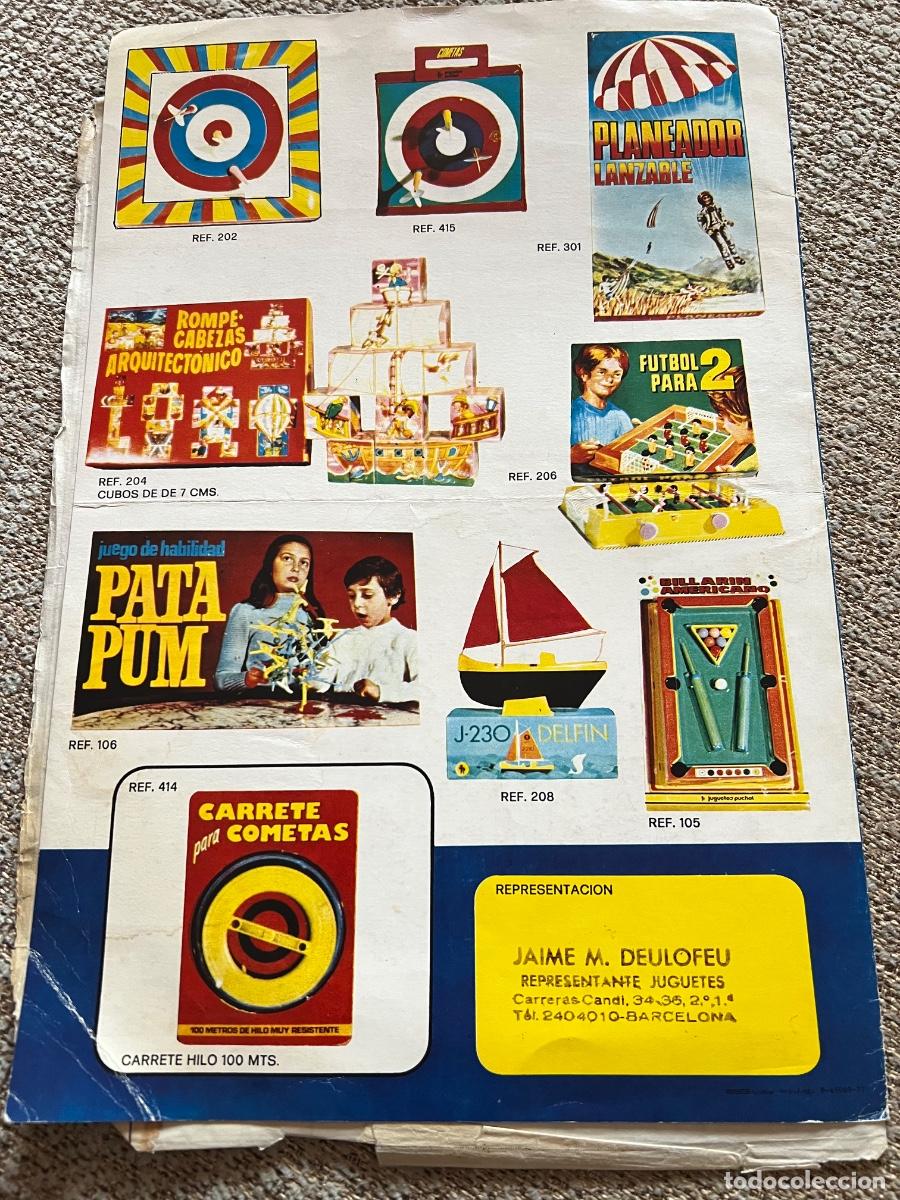 Juguetes antiguos: COMETAS PUCHOL 1978 CATALOGO ORIGINAL - Foto 4