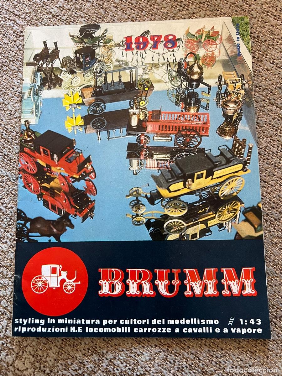 Juguetes antiguos: BRUMM 1978 CATALOGO ORIGINAL - Foto 1