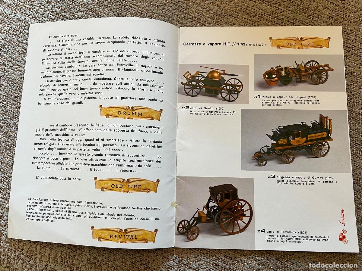 Juguetes antiguos: BRUMM 1978 CATALOGO ORIGINAL - Foto 2