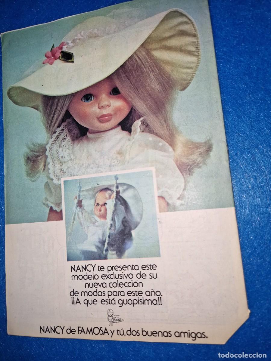 Juguetes antiguos: NANCY, TEBEO CON PUBLICIDAD MU&Ntilde;ECA NANCY A&Ntilde;O 1976