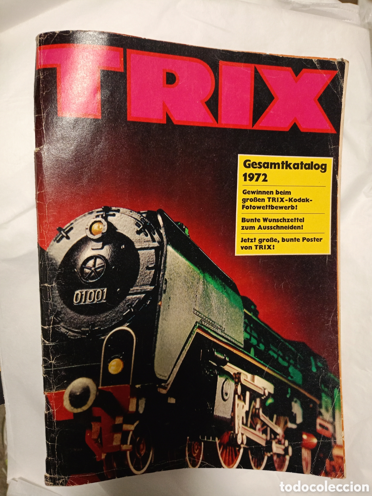 Brinquedos antigos: Catalogo de trenes Trix 1973