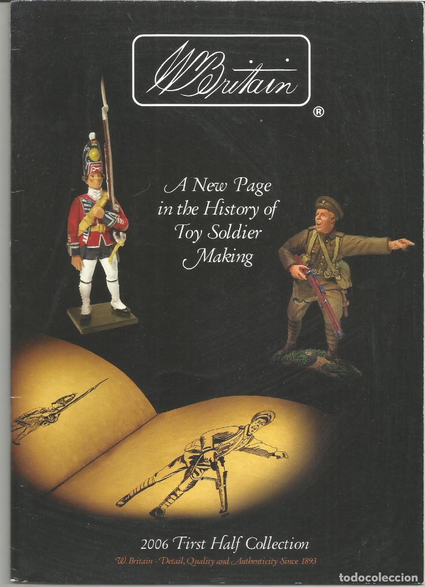 Juguetes antiguos: CAT&Aacute;LOGO BRITAINS 2006 FIRST HALF COLLECTION - Foto 1