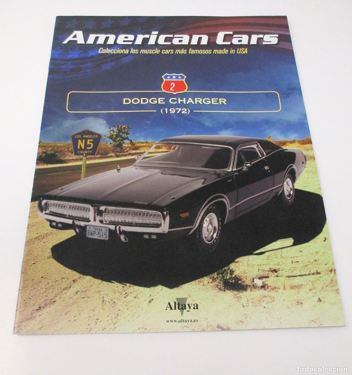 Juguetes antiguos: Fasc&iacute;culo American Cars n&ordm; 2 Dodge Charger de 1972