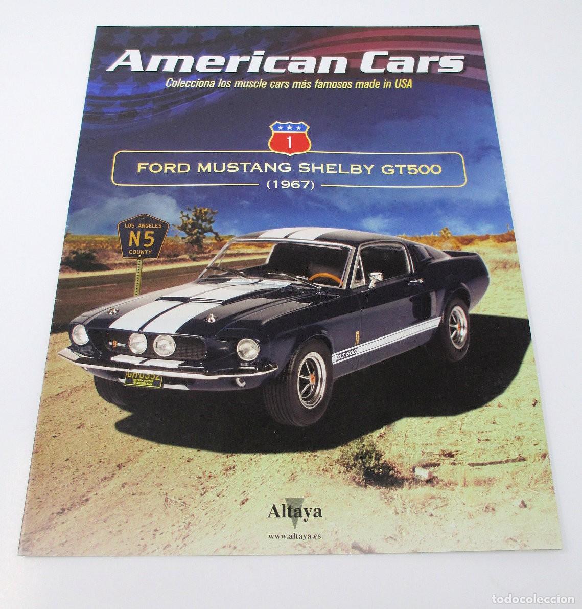 Juguetes antiguos: Fasc&iacute;culo American Cars n&ordm; 1 - Ford Mustang Shelby GT500