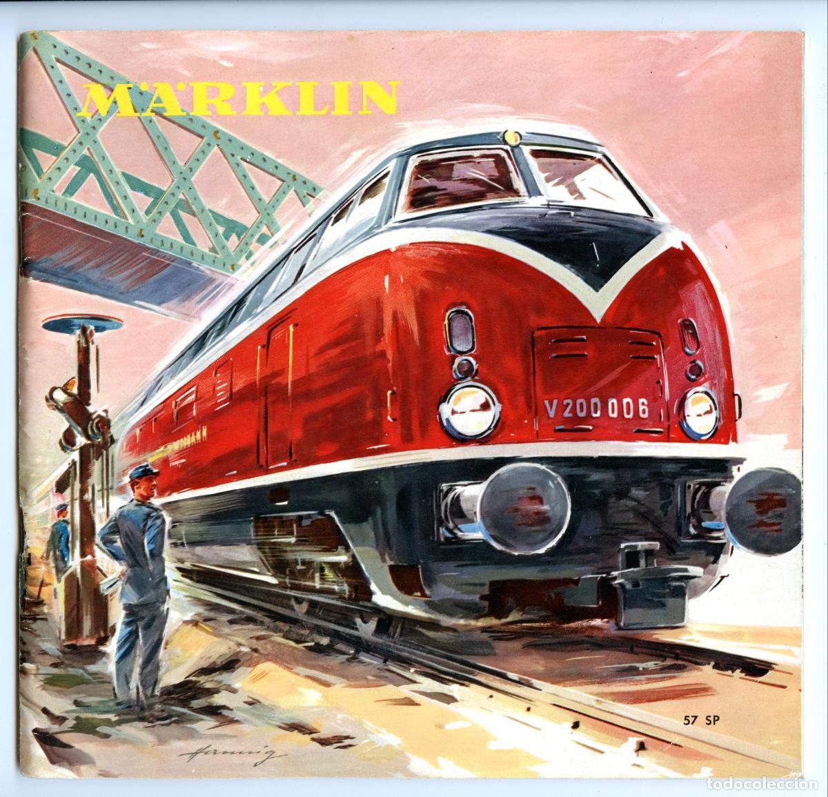 Juguetes antiguos: MARKLIN CATALOGO 1957 - Foto 1