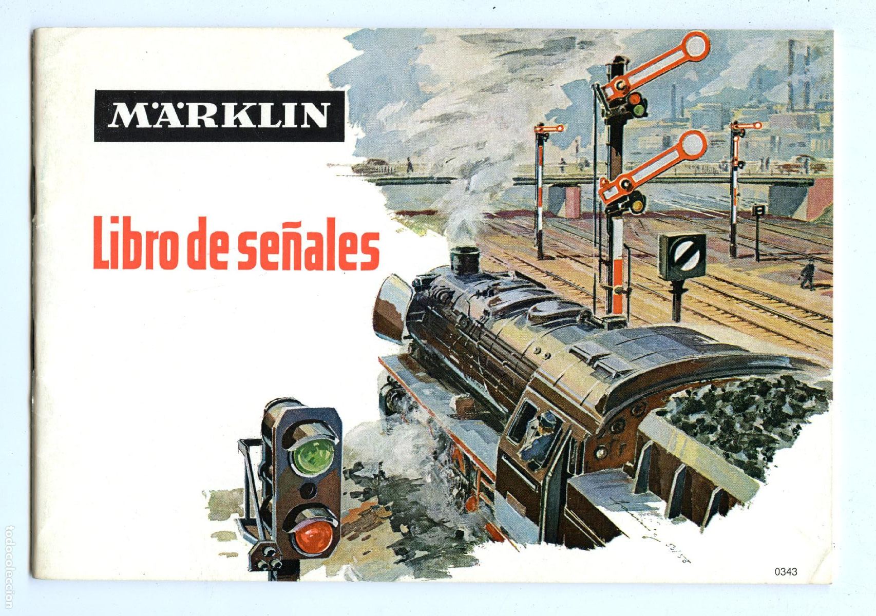 Juguetes antiguos: LIBRO DE SE&Ntilde;ALES MARKLIN - Foto 1
