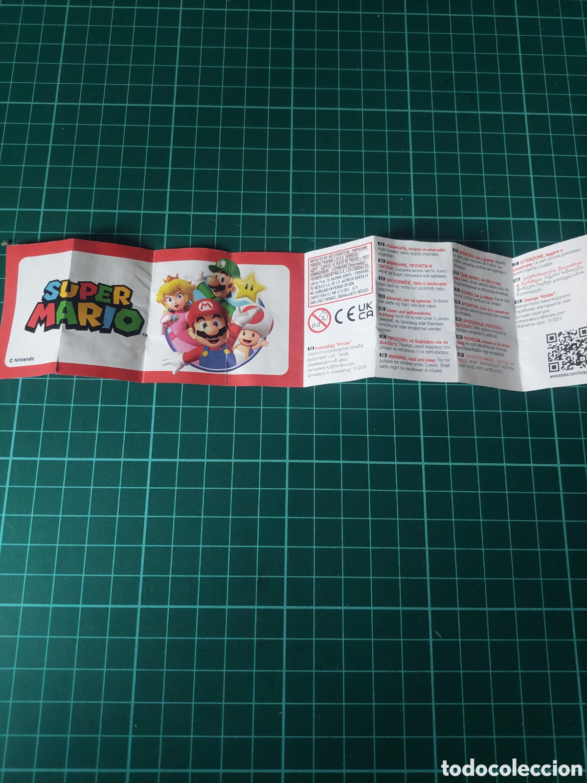 Juguetes antiguos: KINDER VQ422 SUPER MARIO - Foto 2