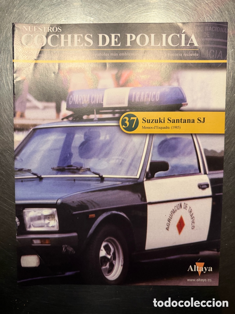 Juguetes antiguos: COCHES DE POLICIA ALTAYA FASCICULO N&ordm; 37 SUZUKI SANTANA SJ MOSSOS 1985