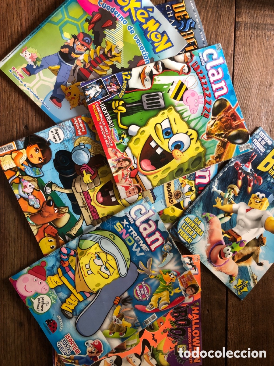 Juguetes antiguos: Clan revistas (lote ,47,52,51,56,49,