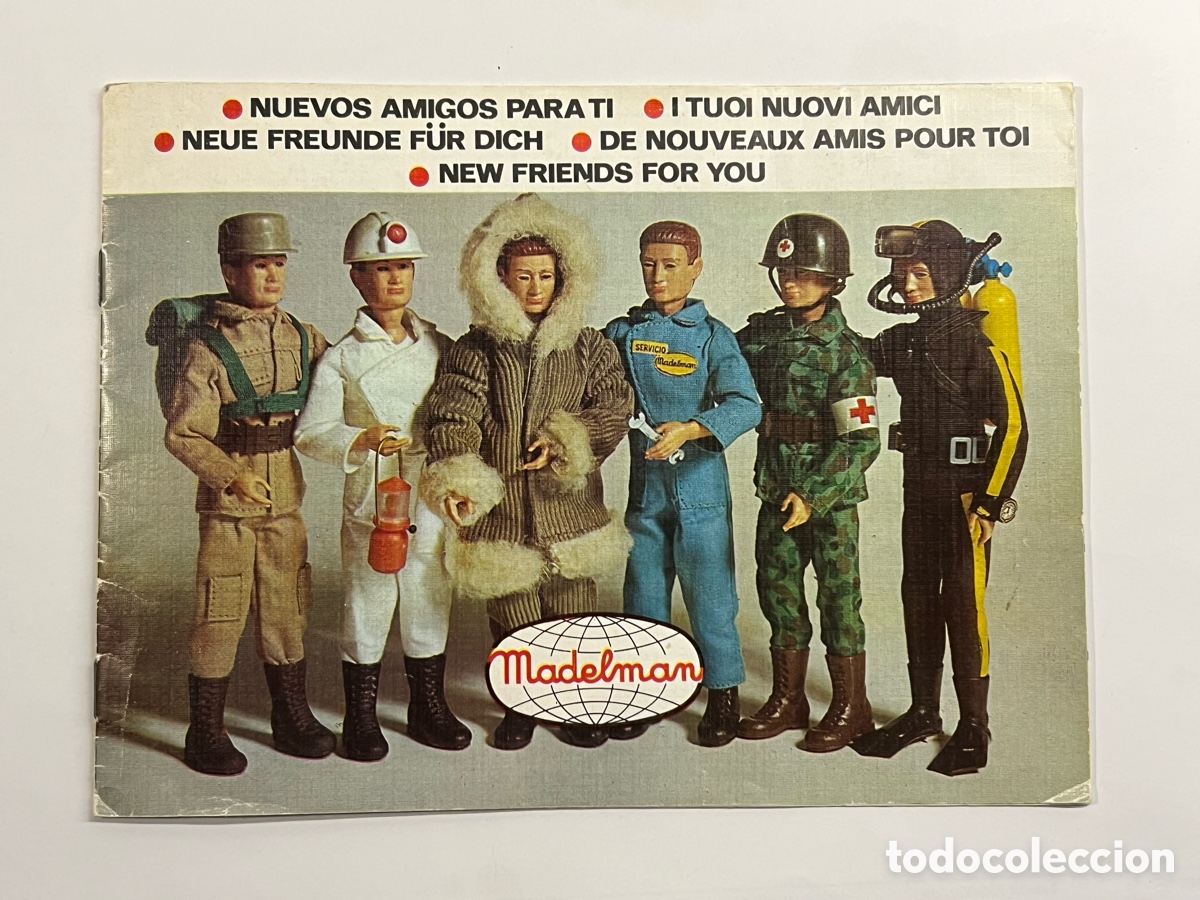 Juguetes antiguos: CATALOGO MADELMAN ORIGINAL NUEVOS AMIGOS PARA TI A&Ntilde;O 1970-1971, se muestran todas las p&aacute;ginas