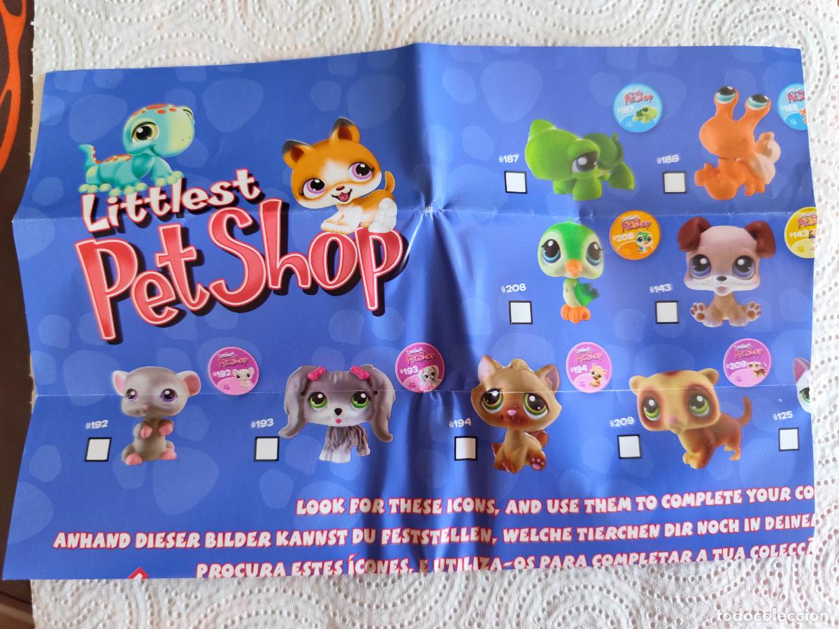 Juguetes antiguos: Cat&aacute;logo Desplegable LITTLEST PET SHOP