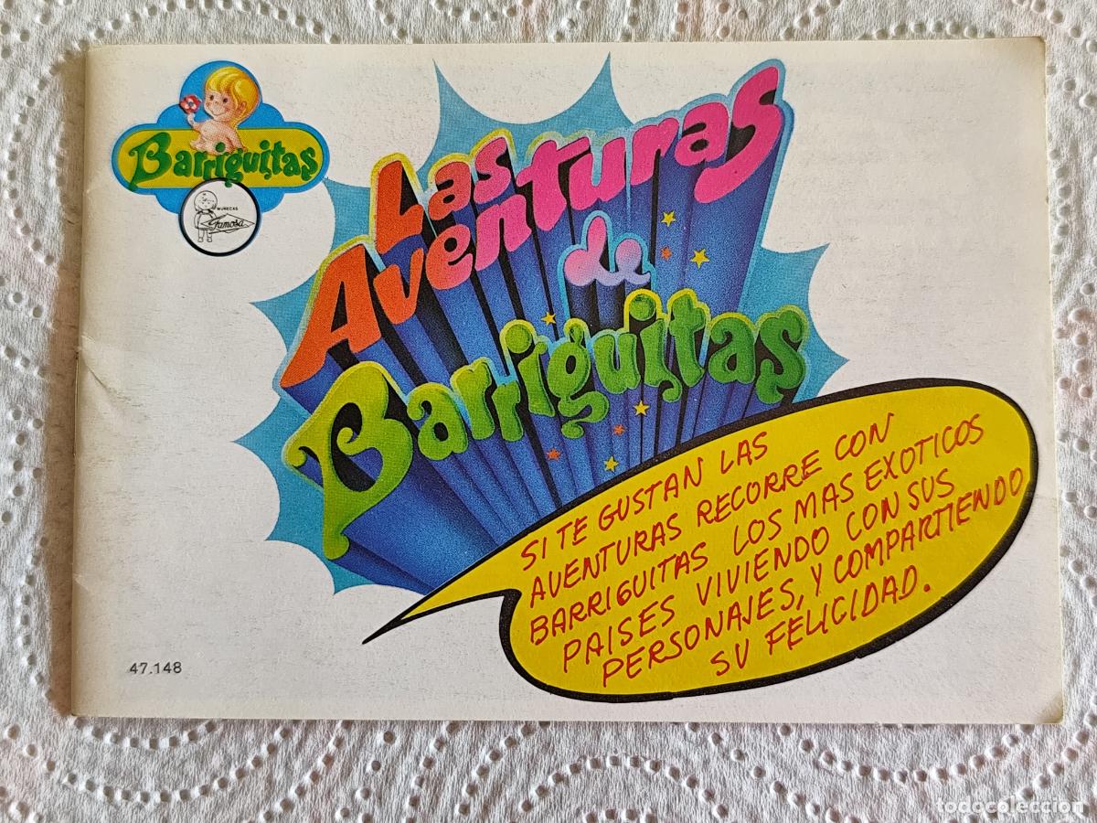Juguetes antiguos: Cat&aacute;logo mu&ntilde;eca LAS AVENTURAS DE BARRIGUITAS de FAMOSA.