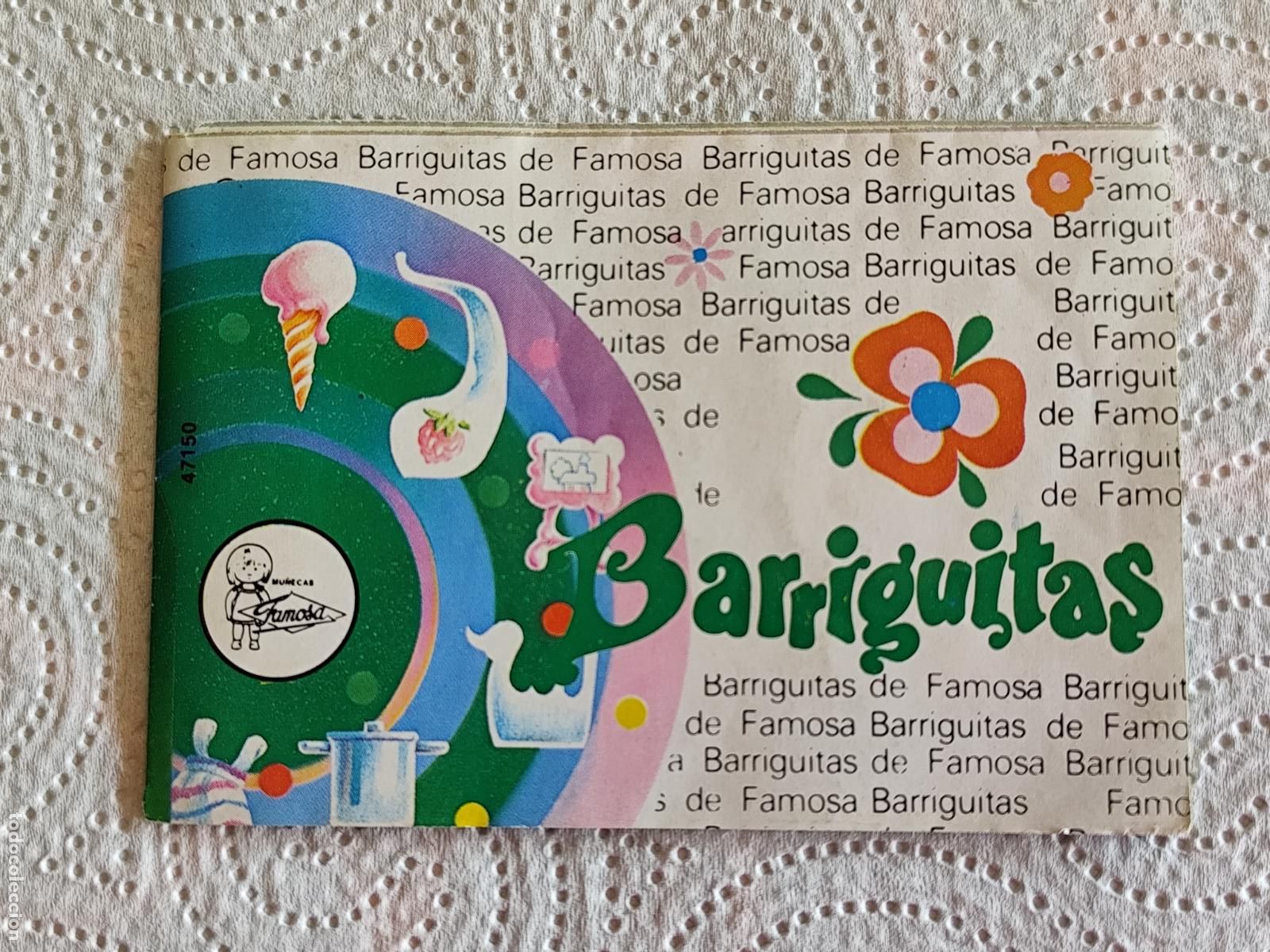 Antikes Spielzeug: Cat&aacute;logo desplegable mu&ntilde;eca BARRIGUITAS de FAMOSA