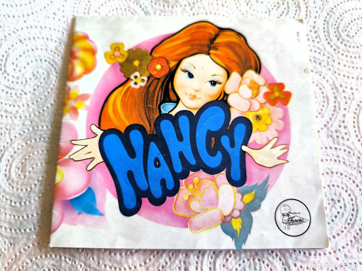 Juguetes antiguos: Cat&aacute;logo desplegable mu&ntilde;eca NANCY de FAMOSA