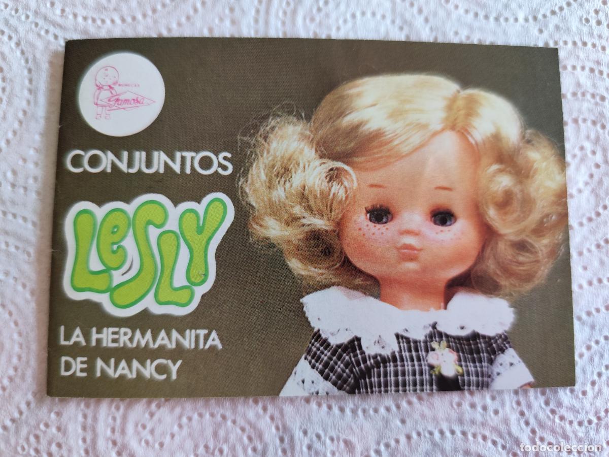Juguetes antiguos: Cat&aacute;logo mu&ntilde;eca LESLY de FAMOSA de 1978 - Nuevo