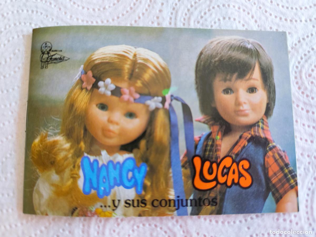 Juguetes antiguos: Cat&aacute;logo antiguo mu&ntilde;eca NANCY Y LUCAS de FAMOSA
