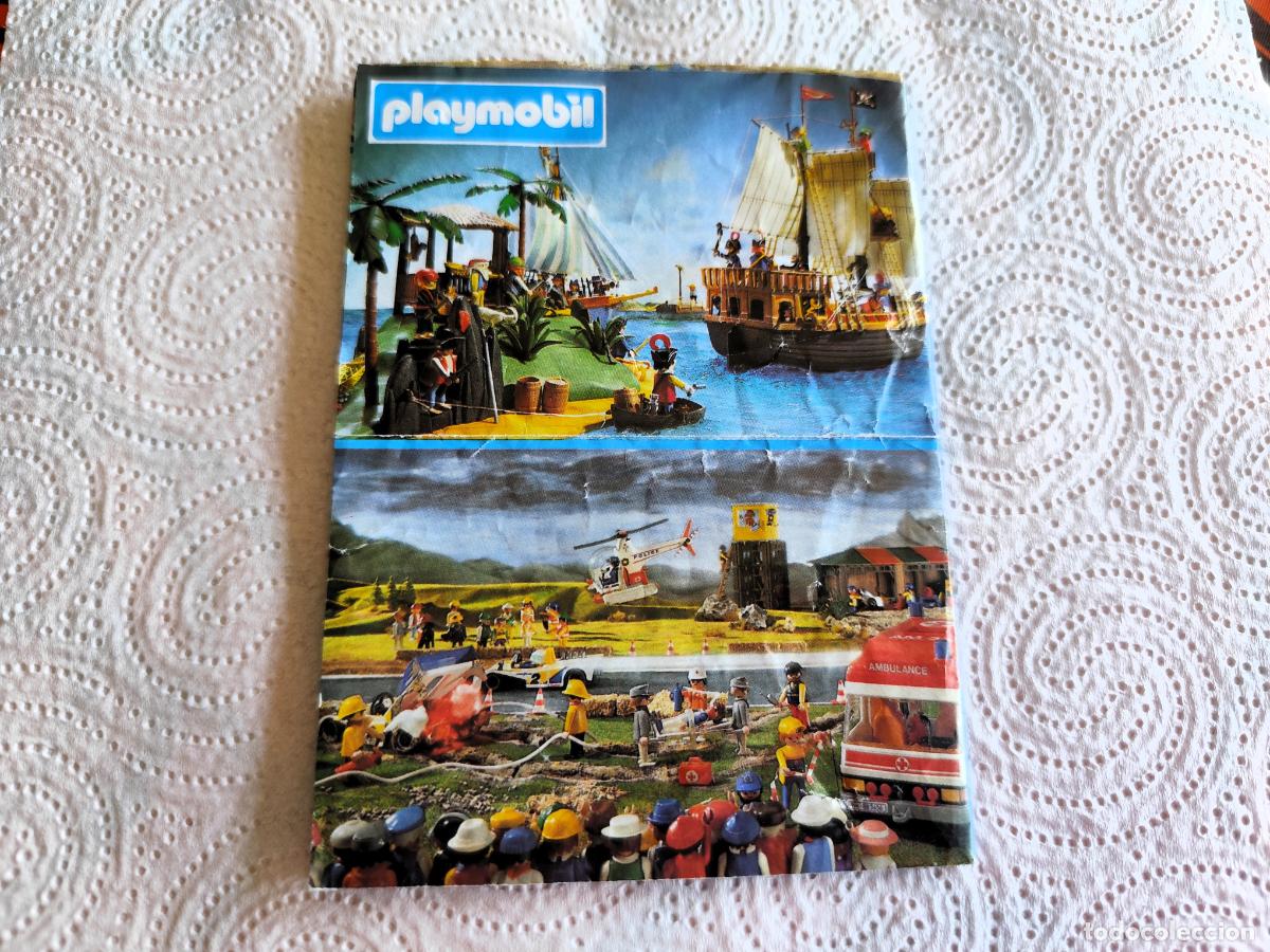 Juguetes antiguos: Cat&aacute;logo desplegable antiguo PLAYM&Oacute;BIL 59707