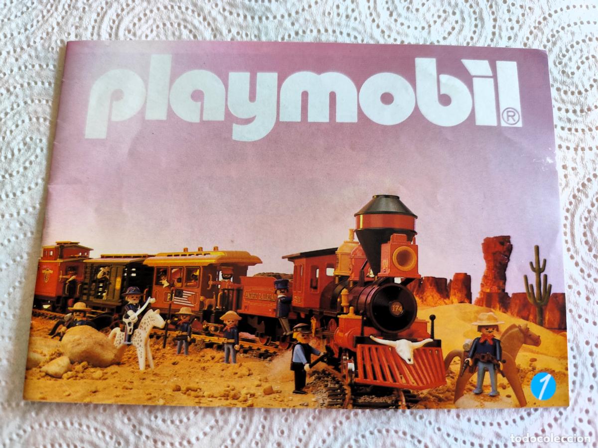 Juguetes antiguos: Cat&aacute;logo antiguo PLAYM&Oacute;BIL OESTE a&ntilde;o 1988 - Ref.59778