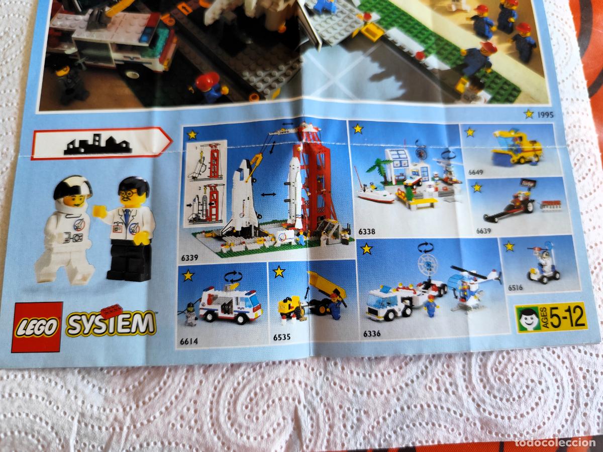 Juguetes antiguos: Cat&aacute;logo desplegable antiguo LEGO SYSTEM del a&ntilde;o 1995.