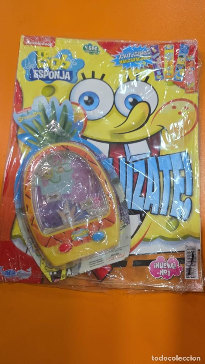 Juguetes antiguos: Revista Bob Esponja Nickelodeon &iexcl;Nueva! N*1