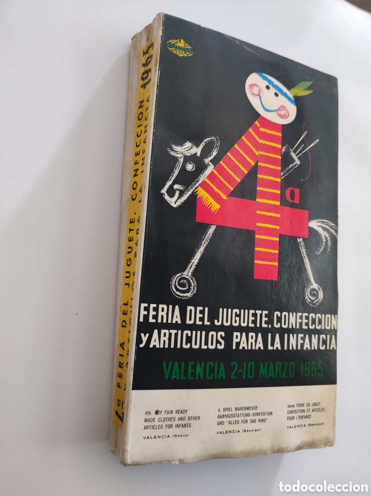 Juguetes antiguos: Antiguo catalogo oficial de la feria del juguete valencia 1965