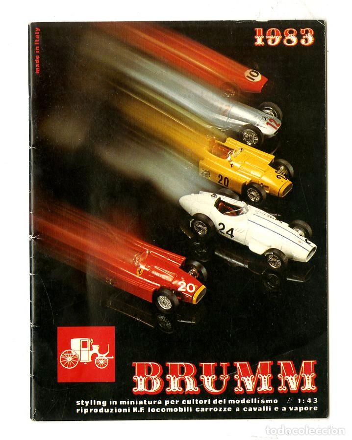 Antikes Spielzeug: Cat&aacute;logo Coches Brumm / 1983 Styling in Miniatura Per Cultori del Modellismo Riproduzioni H.F. Locom