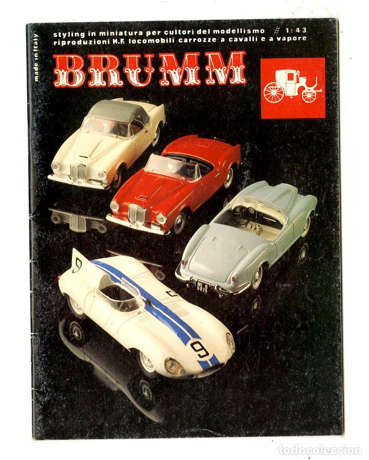 Antikes Spielzeug: Cat&aacute;logo Coches Brumm / Styling in Miniatura Per Cultori del Modellismo Riproduzioni H.F. Locomobili