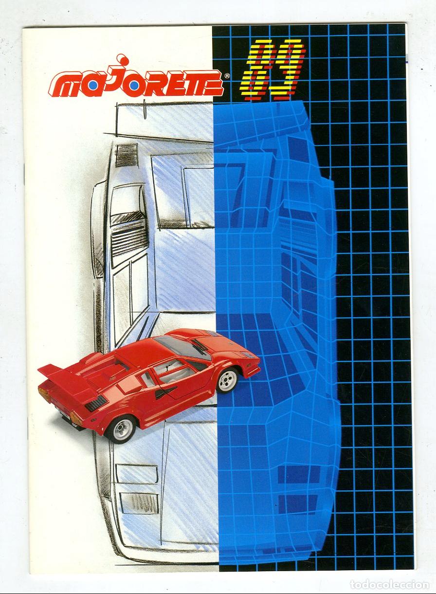 Antikes Spielzeug: Cat&aacute;logo Coches Majorette / 89 / 35 P&aacute;ginas