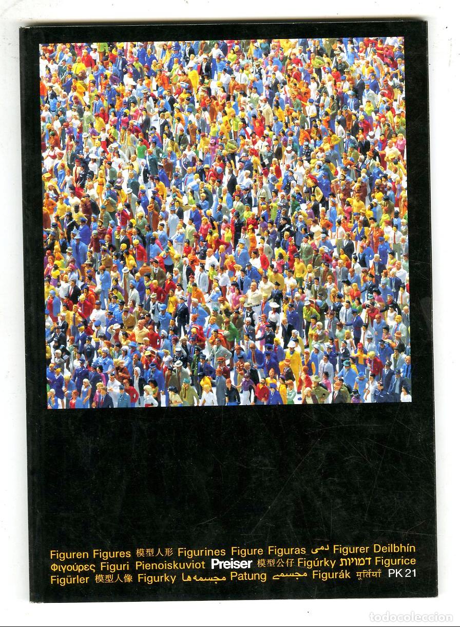 Giocattoli antichi: Cat&aacute;logo Preiser / PK 21 93007 / 208 P&aacute;ginas