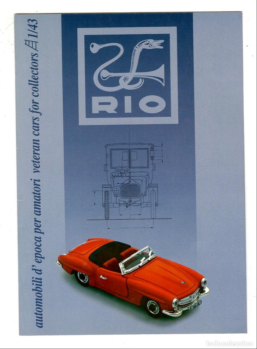 Giocattoli antichi: Cat&aacute;logo Coches Rio Automobili d'Epoca Per Amatori Veteran Cars For Collectors 1/43 1986 / 33 P&aacute;gina