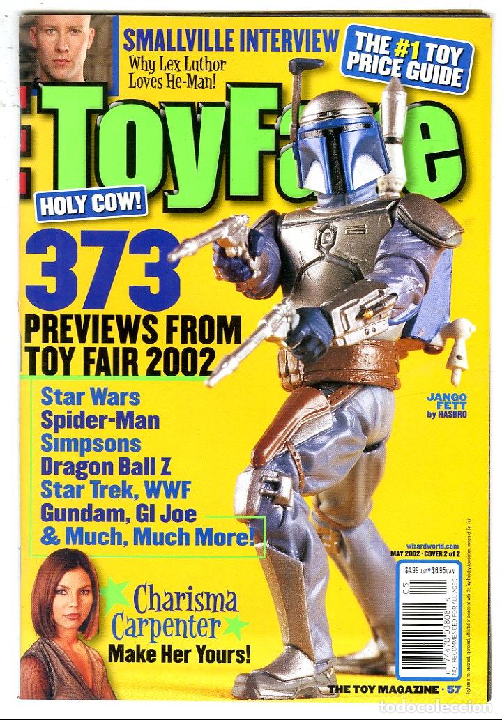 Giocattoli antichi: ToyFare n.57 / Star Wars / Spider-Man / Simpsons / Dragon Ball Z / Star Trek, WWF / Gundam, Gi Joe /
