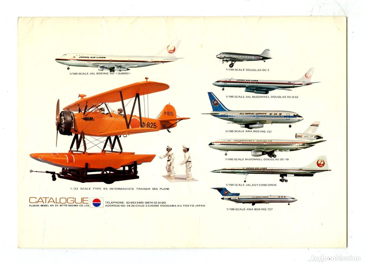 Giocattoli antichi: Catalogue Plastic Model Kit By Nitto Kagaku / 21 P&aacute;ginas