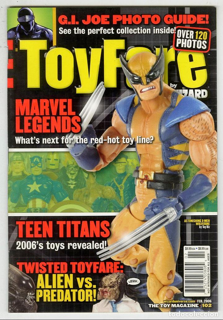 Giocattoli antichi: ToyFare n.102 / G.I. Joe / Marvel Legends / Teen Titans (Feb, 2006)