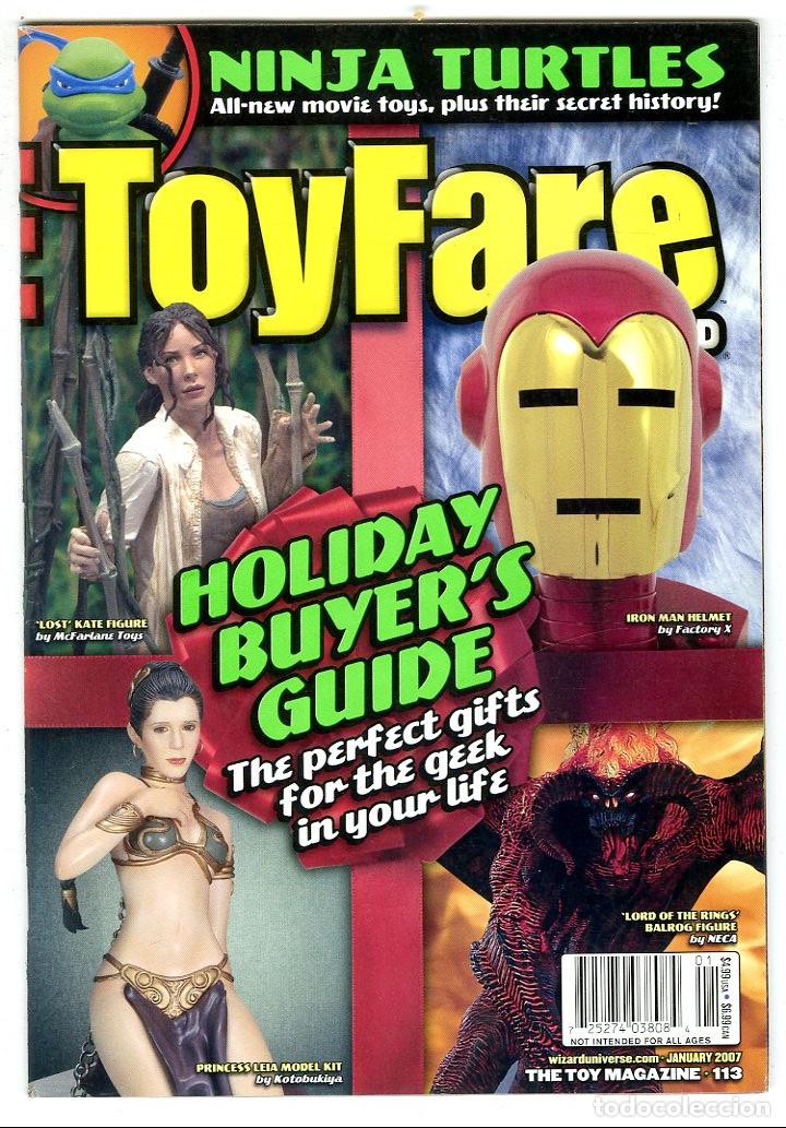 Giocattoli antichi: ToyFare n.113 / Ninja Turtles / 'Lost' Kate Figure / Iron Man Helmet / Princess Leia Model Kit / 'Lo