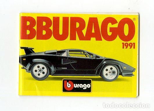 Giocattoli antichi: Cat&aacute;logo Coches Bburago / 1991 / 63 P&aacute;ginas