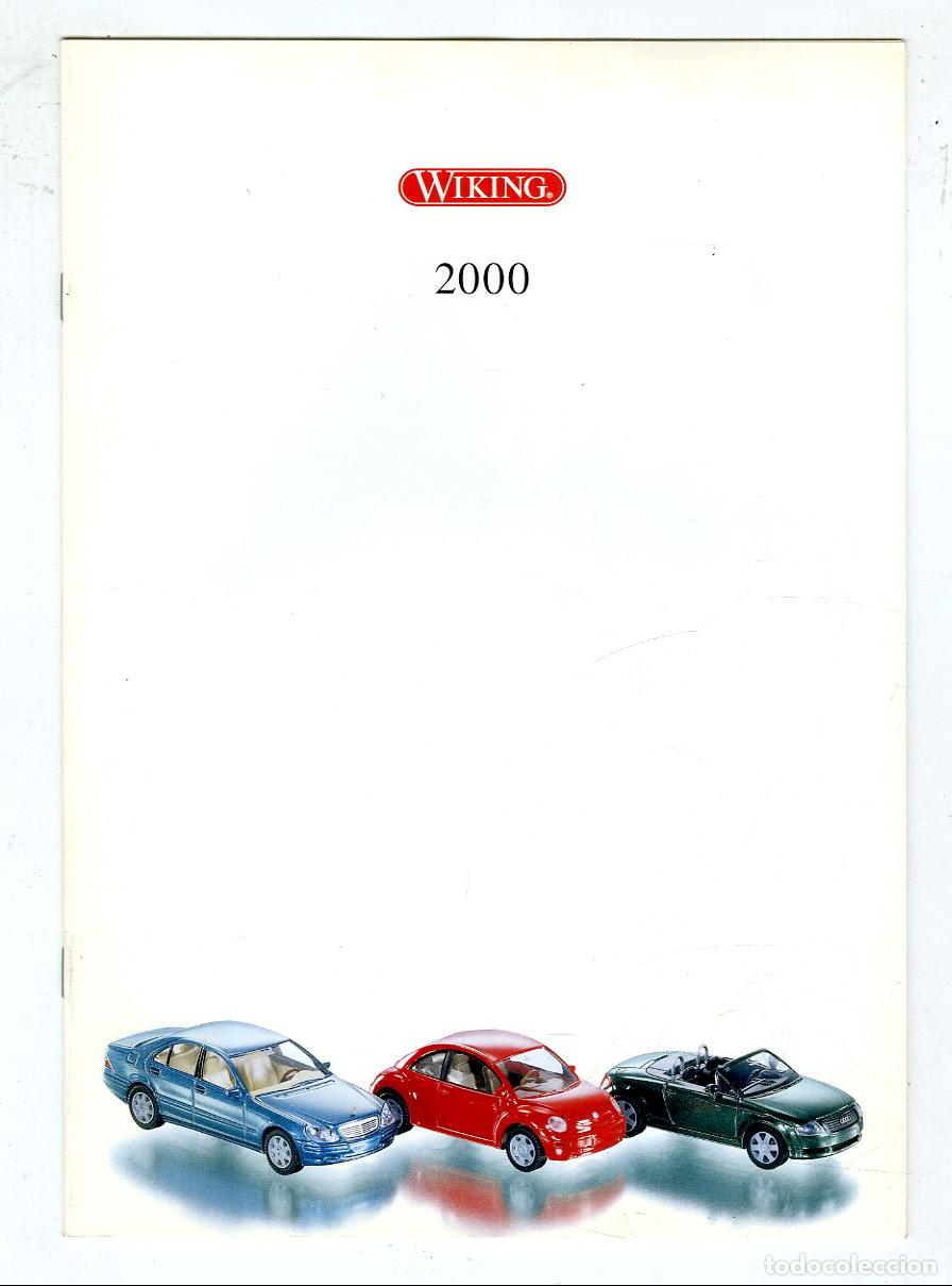 Giocattoli antichi: Cat&aacute;logo Autom&oacute;viles Wiking 2000 / 23 P&aacute;ginas