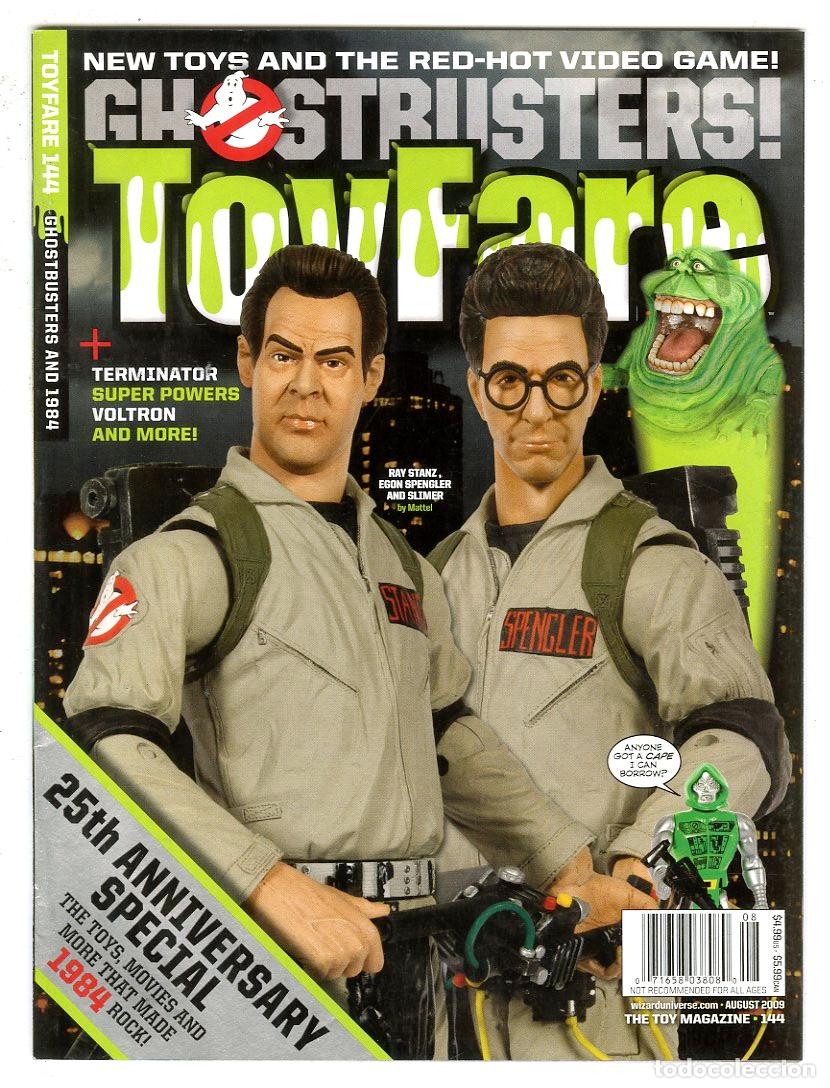 Giocattoli antichi: ToyFare n.144 / 25th Anniversary Special / Ghostrusters! / Terminator / Super Powers / Voltron (Augu