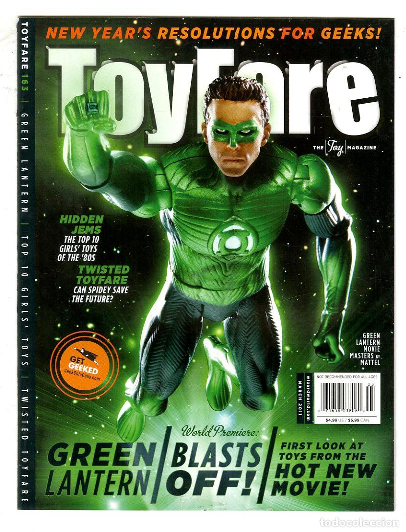 Giocattoli antichi: ToyFare n.163 / Green Lantern / Blasts Off! (March, 2011)